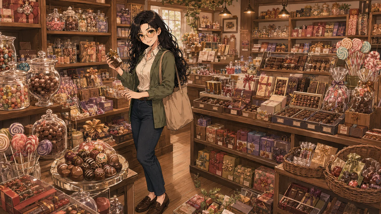 A jigsaw puzzle scene from Sage's Piece & Quiet